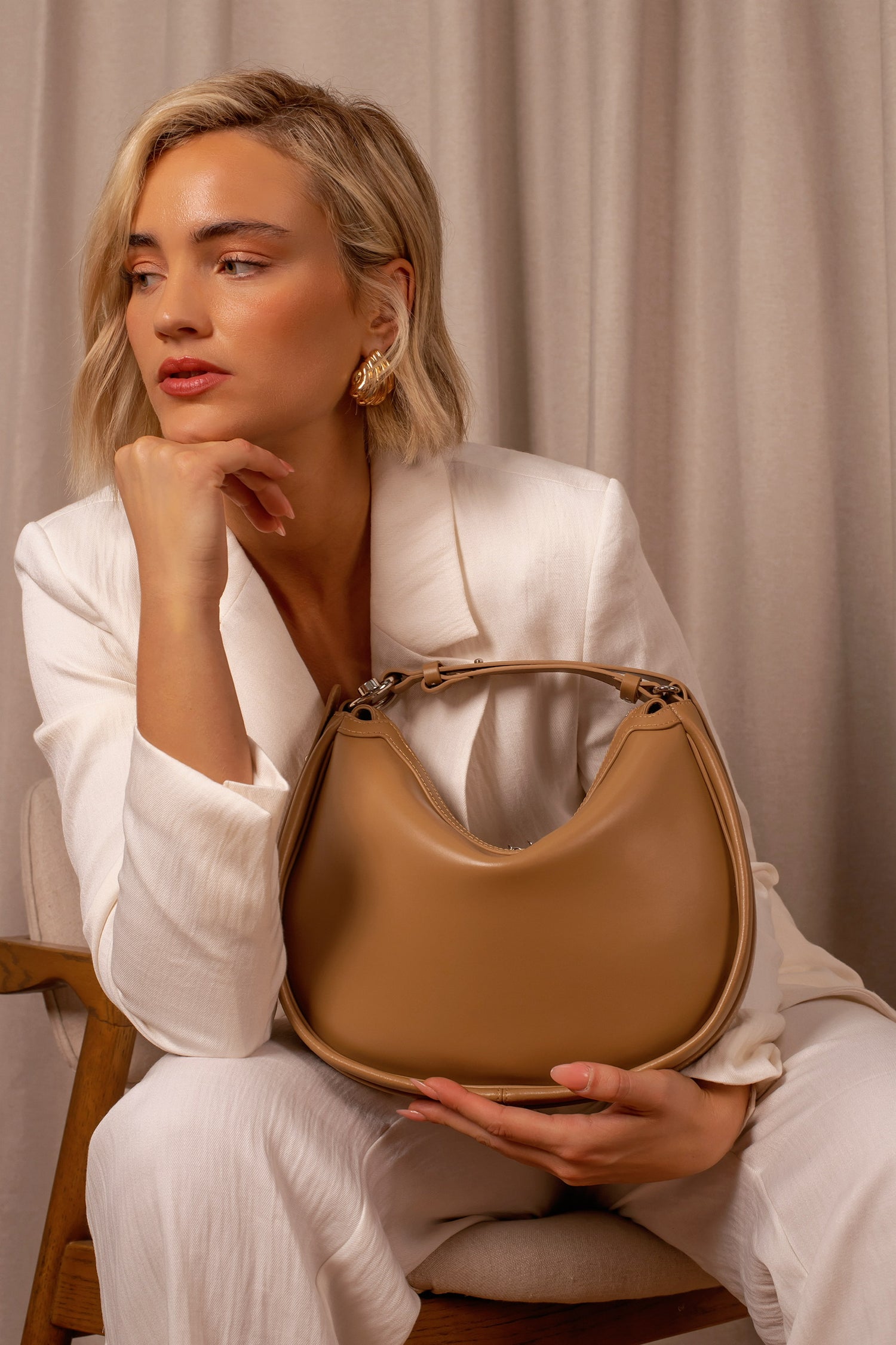 LUNA BAG - CAMEL