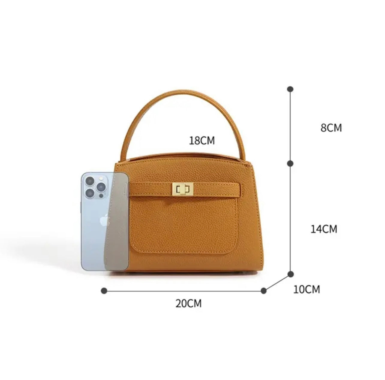 HARPER BAG - BROWN